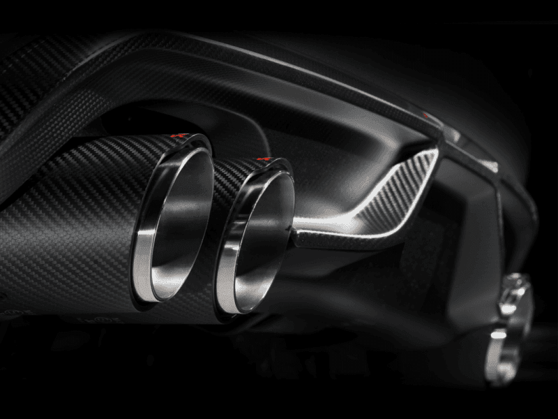 Akrapovic 2015+ BMW X5M (F85) Tail Pipe (Carbon) - Single.