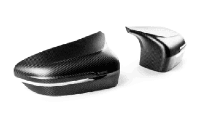 Akrapovic 2018+ BMW M5 (F90) / 2020 BMW M8 (F91/F92) Carbon Fiber Mirror Cap Set - Matte.
