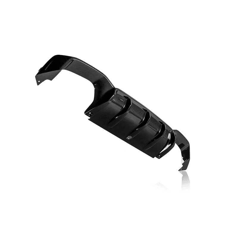 Akrapovic 2019+ BMW X4M Rear Carbon Fiber Diffuser - High Gloss.