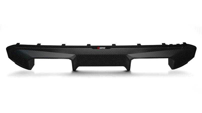 Akrapovic 2021+ BMW M3 (G80)/M4 (G82) Rear Carbon Fiber Diffuser - High Gloss.