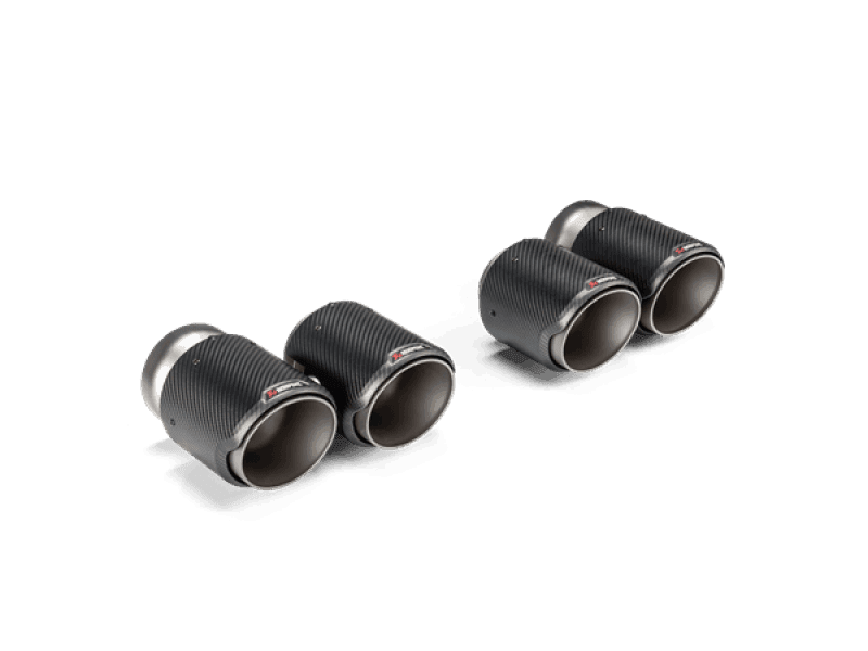 Akrapovic 2021+ BMW M3 (G80)/M4 (G82) Tail Pipe Set (Classic Carbon Design).