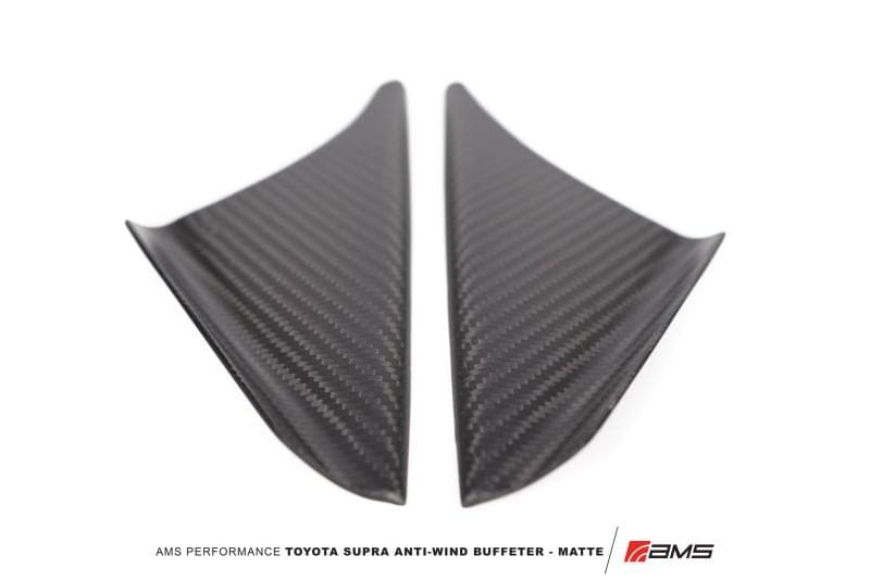 AMS Performance 2020+ Toyota GR Supra Anti-Wind Buffeting Kit - Matte Carbon.