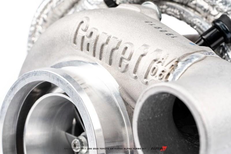 AMS Performance A90 2020 Toyota GR Supra Alpha 6 GTX3076 GEN II Turbo Kit 49 State Legal EPA Catted.