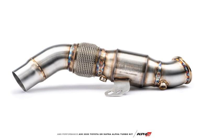 AMS Performance A90 2020 Toyota GR Supra Alpha 6 GTX3076 GEN II Turbo Kit 49 State Legal EPA Catted.