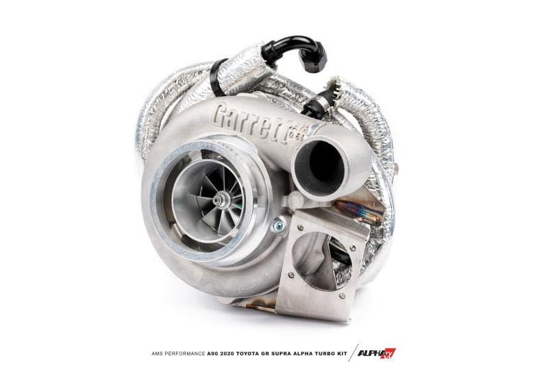 AMS Performance A90 2020 Toyota GR Supra Alpha 6 GTX3076 GEN II Turbo Kit 49 State Legal EPA Catted.