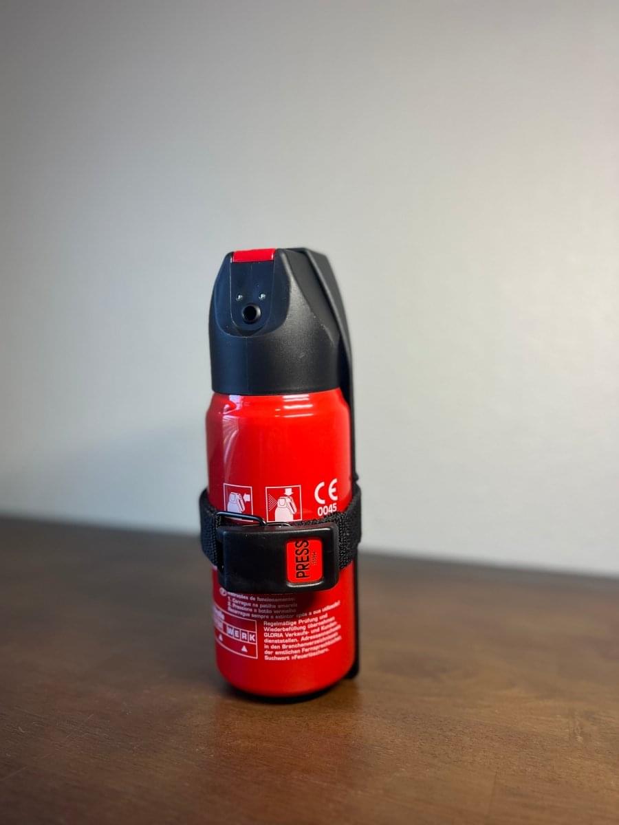Bare BMW Branded 1 Kg Fire Extinguisher.