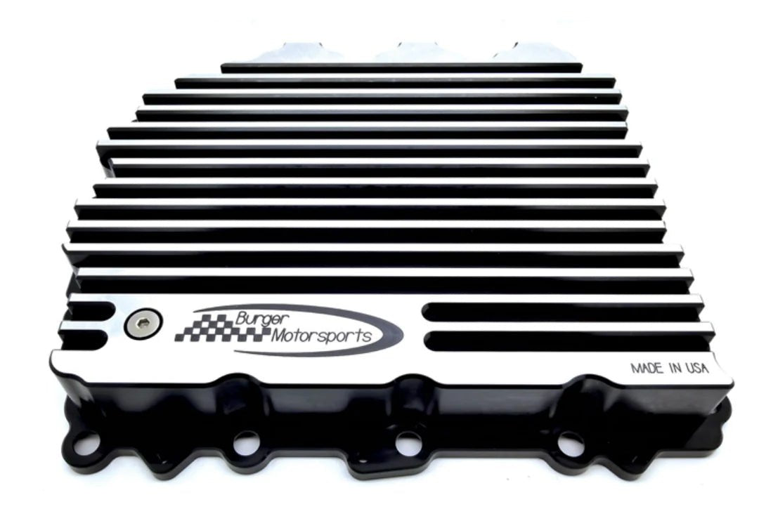 BMS Billet Aluminum BMW DCT transmission high capacity oil pan.