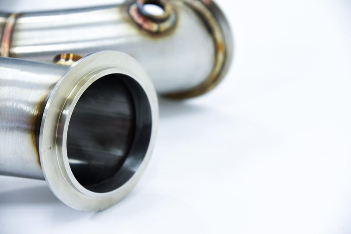 BMW 135i N54 3" CATLESS DOWNPIPES.