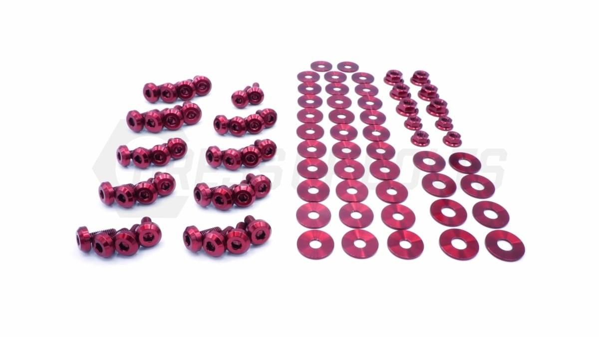 BMW 328i (2006-2013) Titanium Dress Up Bolts Engine Bay Kit.
