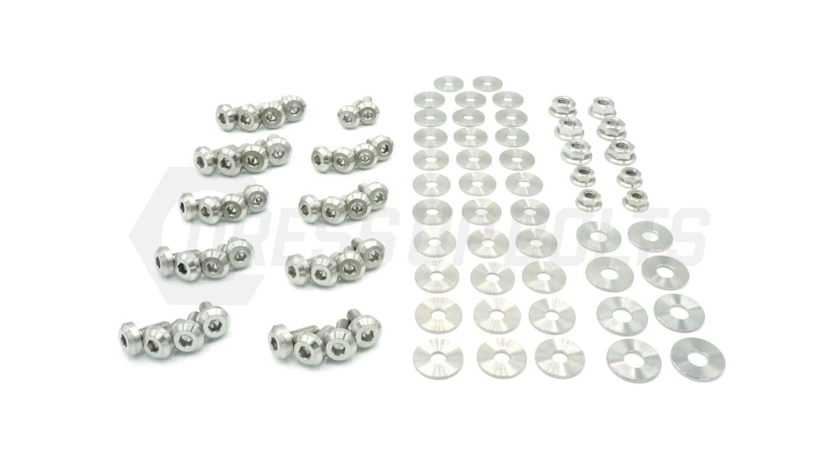 BMW 328i (2006-2013) Titanium Dress Up Bolts Engine Bay Kit.