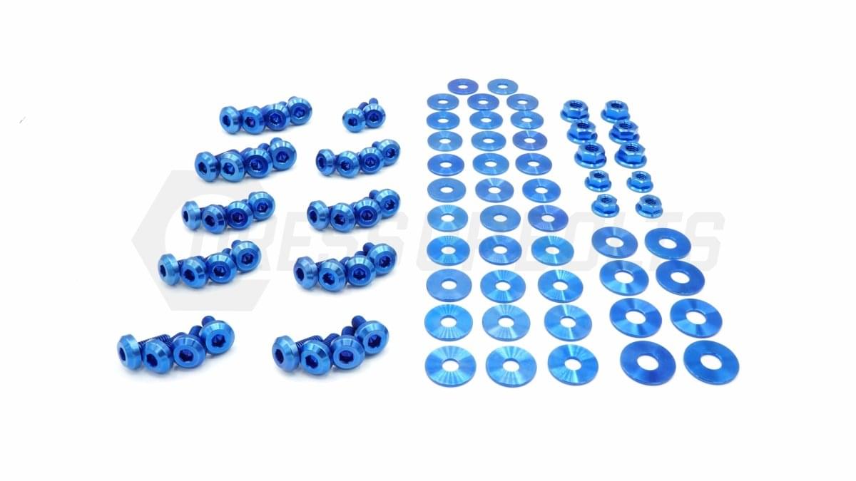 BMW 328i (2006-2013) Titanium Dress Up Bolts Engine Bay Kit.