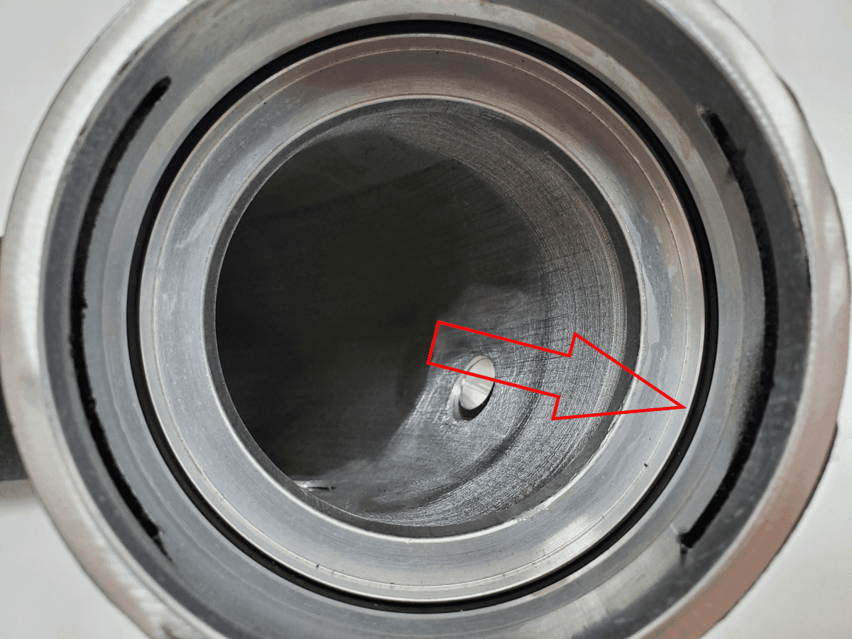 BMW CHARGE PIPE O-RING.