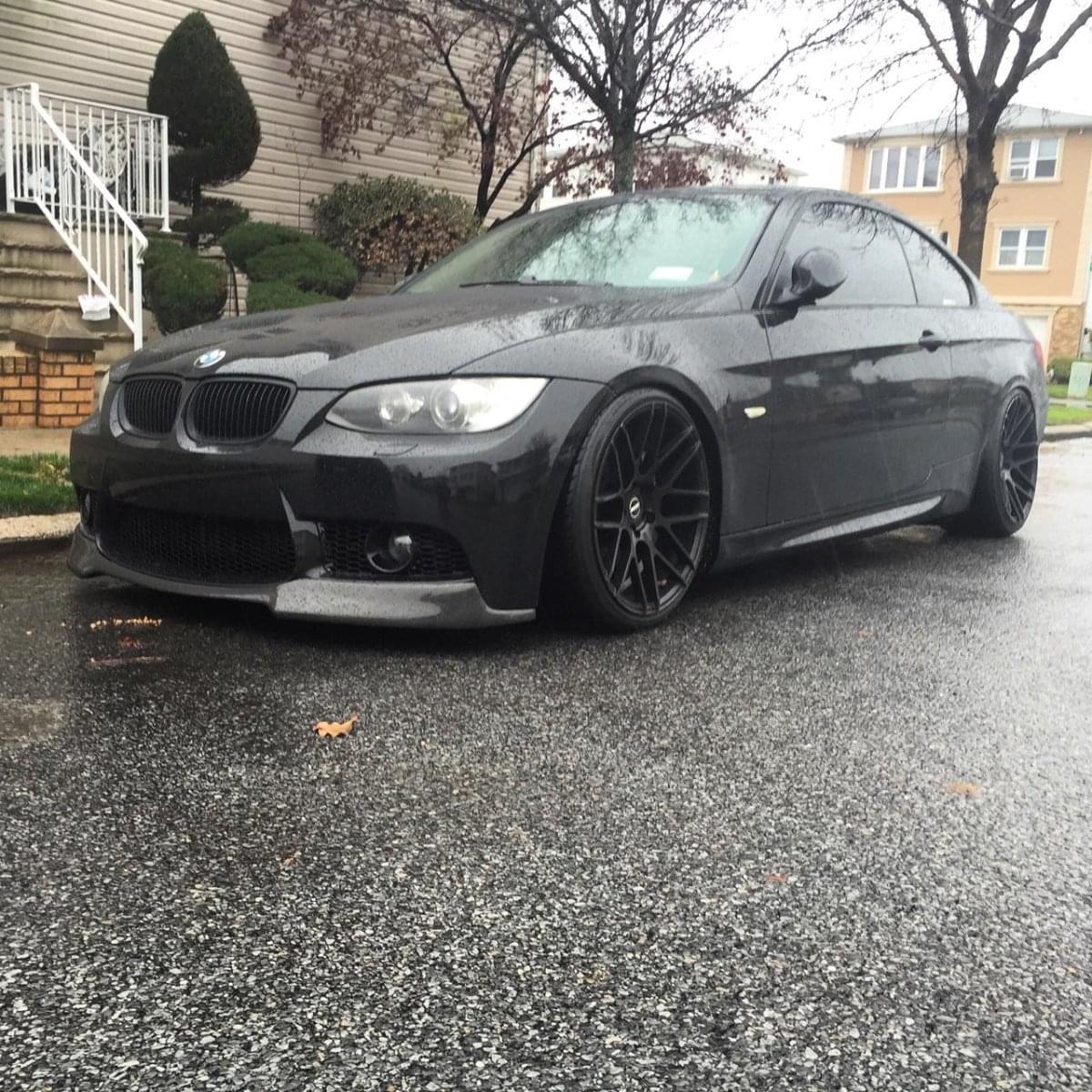 BMW E90/E92 335i V-Style Carbon Fiber Front Lip | Front Splitter Upgrade.