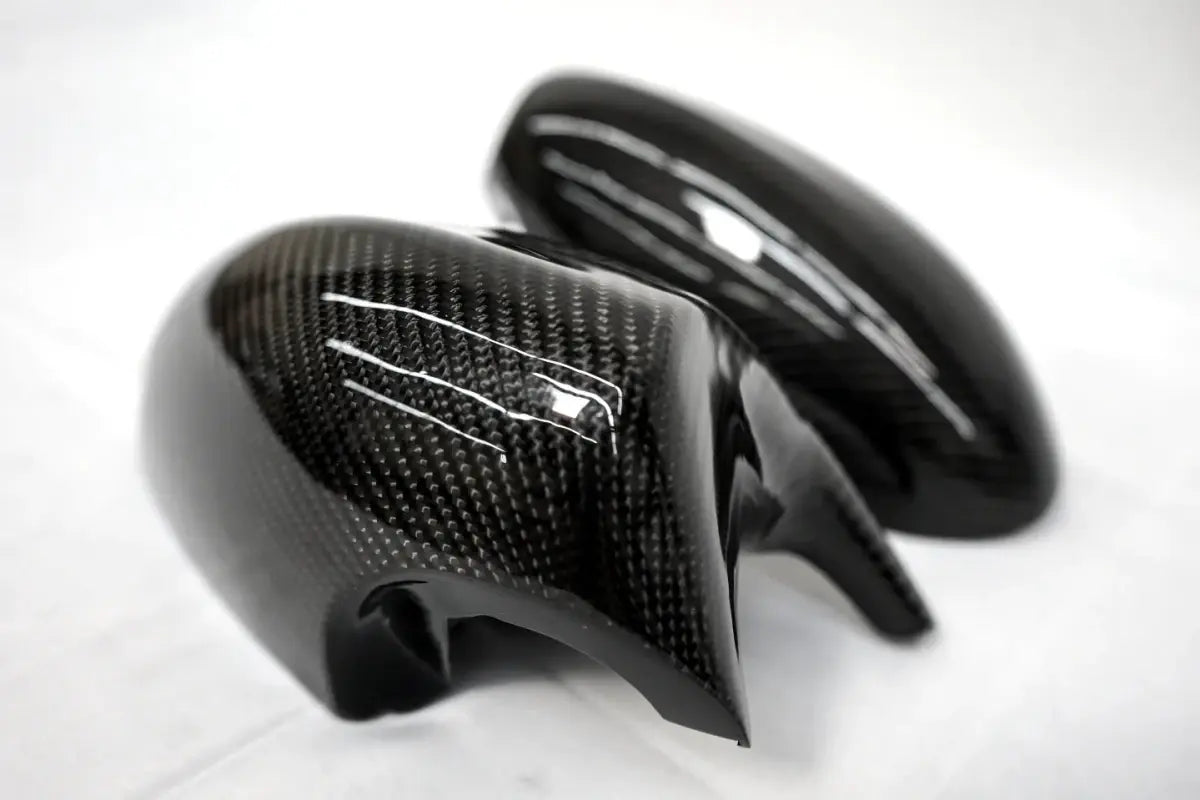 BMW E9X Carbon Fiber M3 Style Mirror Caps | E90 E91 E92 E93.