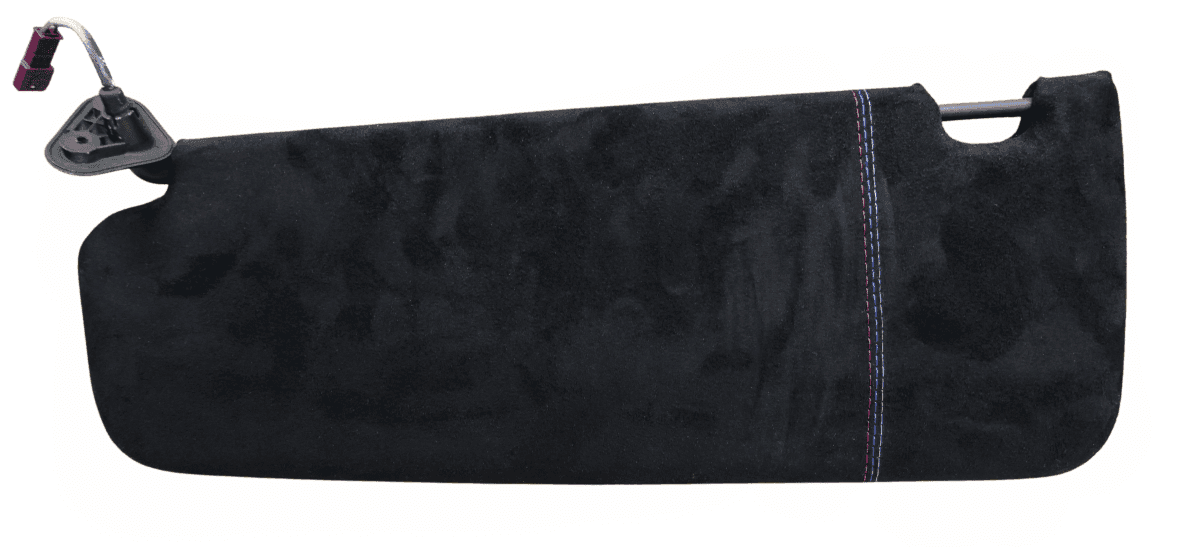 BMW E9X SUN VISOR PAIR ALCANTARA.