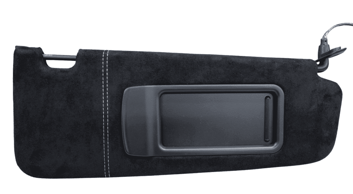 BMW E9X SUN VISOR PAIR ALCANTARA.