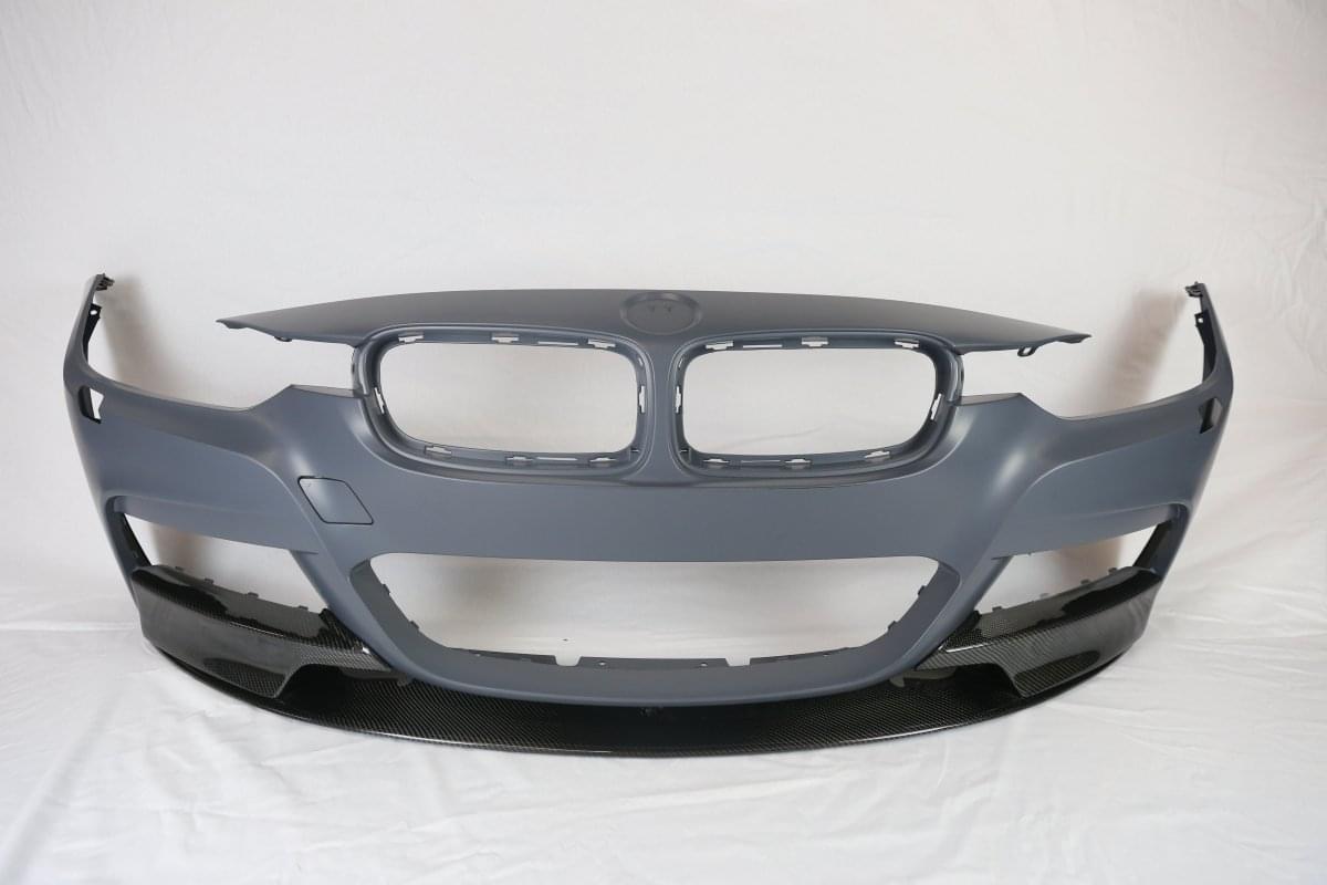 BMW F30 M-P Type 3 Pcs Carbon Front Lip ONLY For M-Tech.