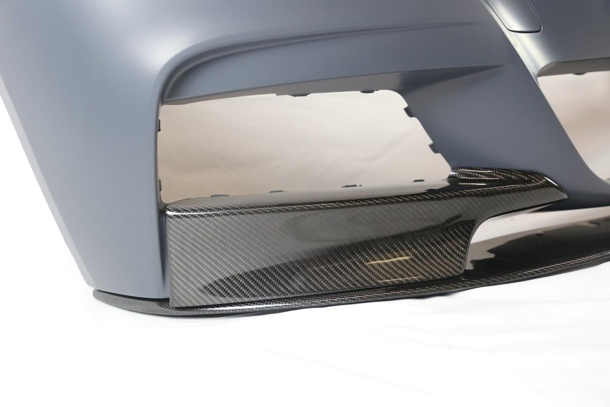 BMW F30 M-P Type 3 Pcs Carbon Front Lip ONLY For M-Tech.