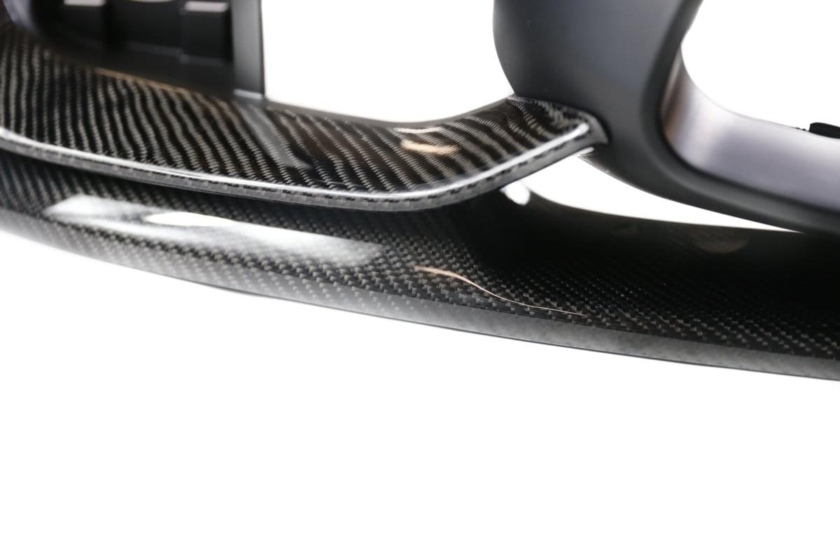 BMW F30 Performance Style Carbon Fiber Lip for Good Go M3 Bumper.