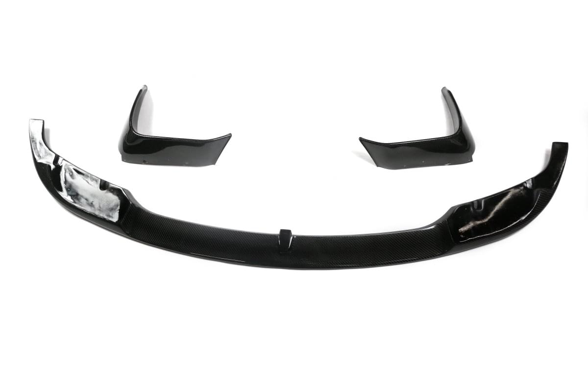 BMW F30 Performance Style Carbon Fiber Lip for Good Go M3 Bumper.