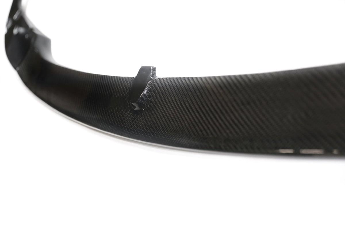BMW F30 Performance Style Carbon Fiber Lip for Good Go M3 Bumper.