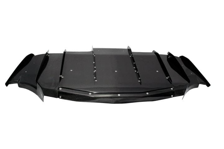 BMW F8X / F80 M3 / F82 M4 VR-Type Carbon Fiber Rear Diffuser Undertray.