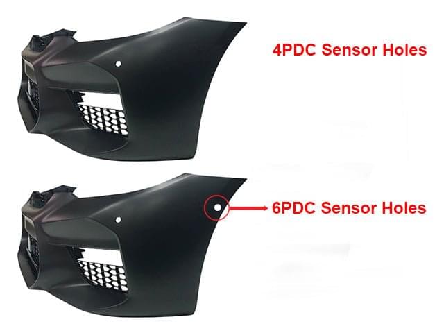 BMW G30 PRE-LCI M5 Style Front Bumper W/ Front Lip 2017-20.
