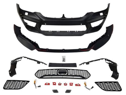 BMW G30 PRE-LCI M5 Style Front Bumper W/ Front Lip 2017-20.