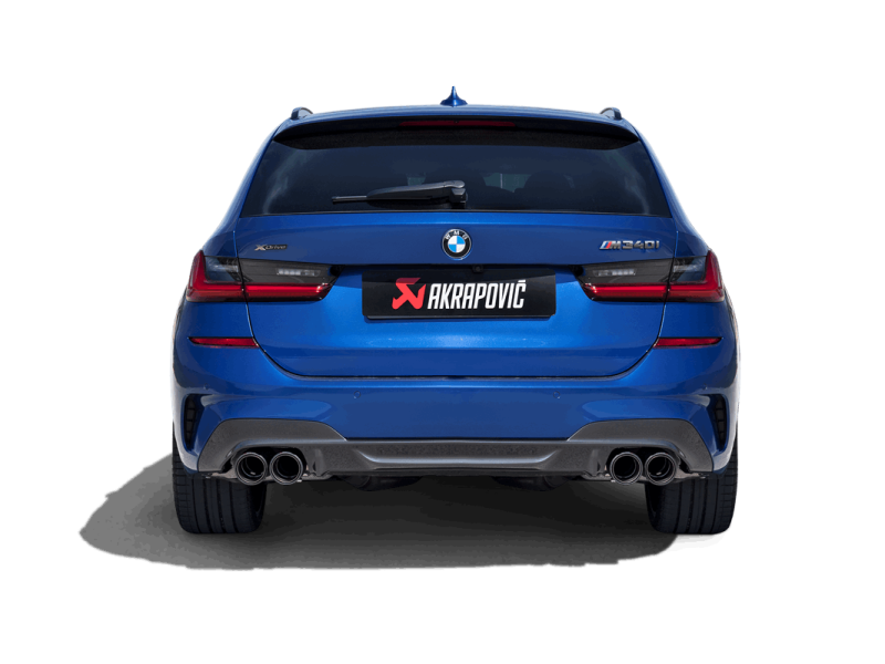 Akrapovic 20-22 BMW M340i (G20, G21) Slip-On Line (Titanium) (Requires BMW Part #18308686640) - COLORADO N5X