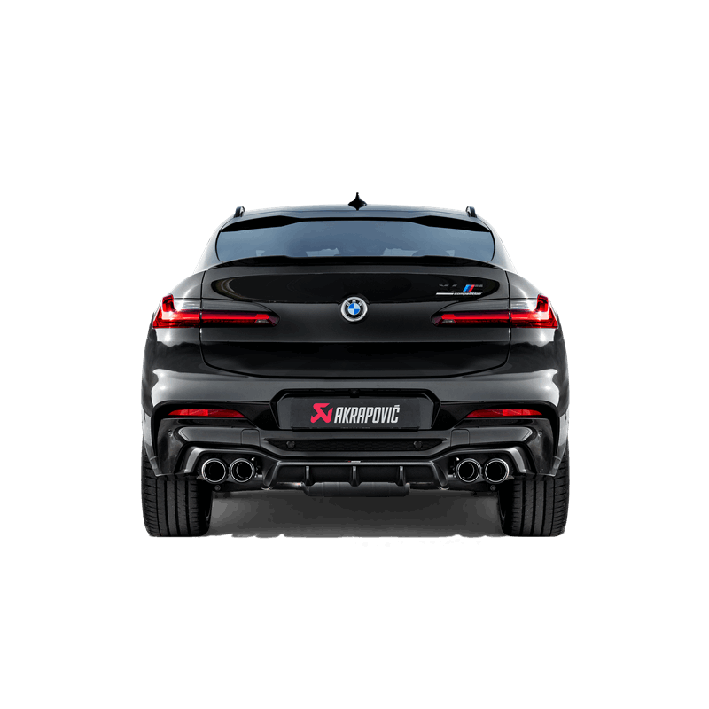 Akrapovic 2019+ BMW X4M Rear Carbon Fiber Diffuser - High Gloss - COLORADO N5X