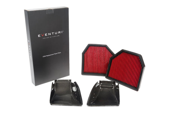 Eventuri BMW F8X M2C/M3/M4 - Panel Filter Pair - For Factory Intake Only (Filters Only) - COLORADO N5X