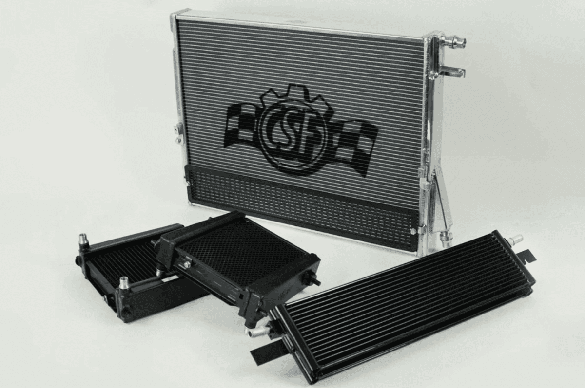 CSF A90/A91 GR Supra Competition-Spec Four-Piece Cooling Package.