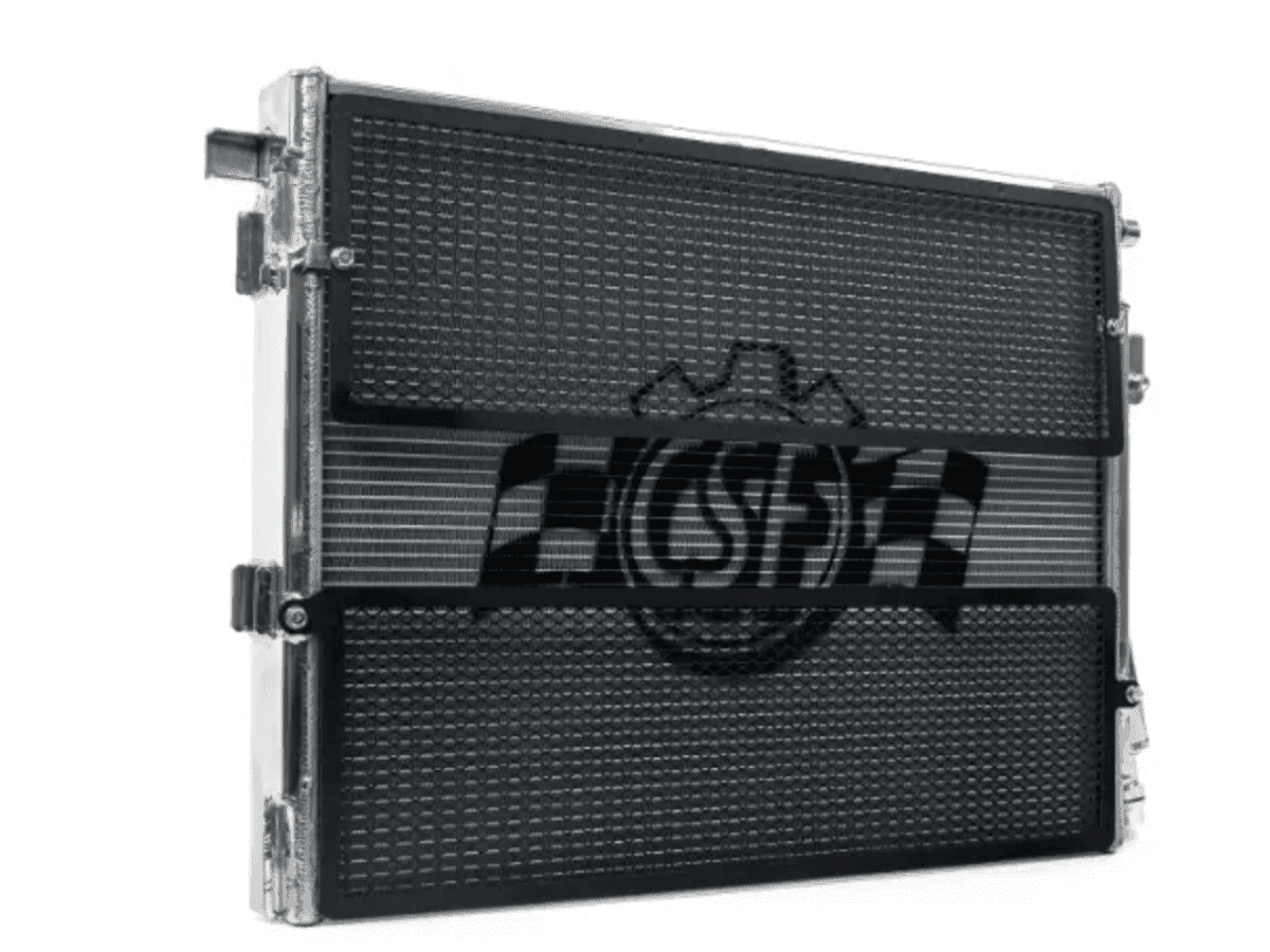 CSF High-Performance Front Mount Heat Exchanger for BMW G8X M3/M4 ( CSF #8215 ).