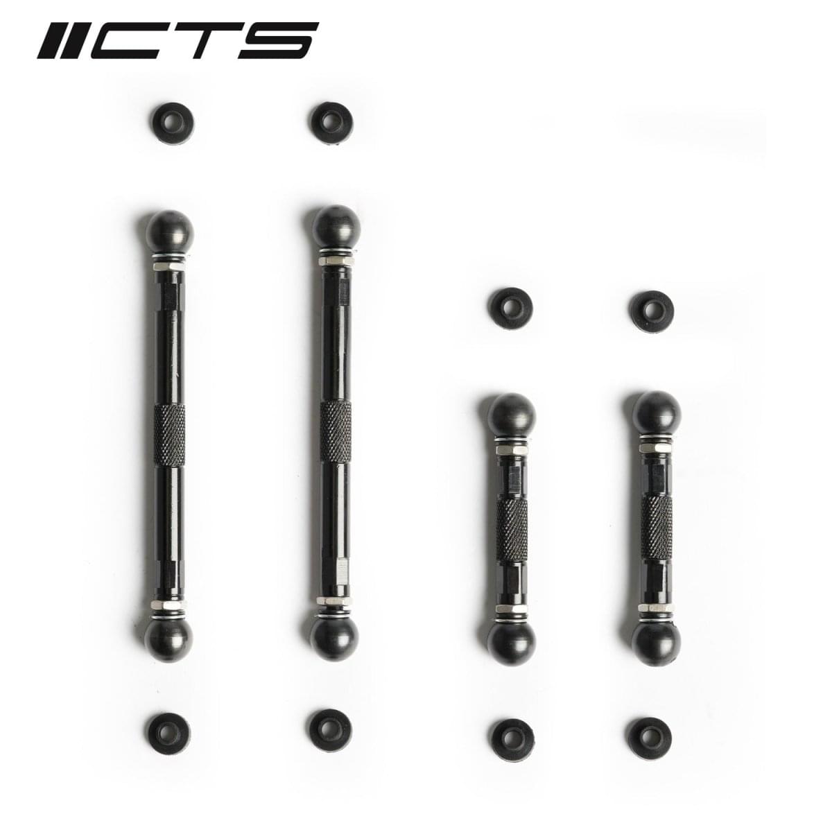 CTS TURBO ADJUSTABLE LOWERING LINKS AUDI 4M SQ7/SQ8/RSQ8 WITH AIR SUSPENSION.