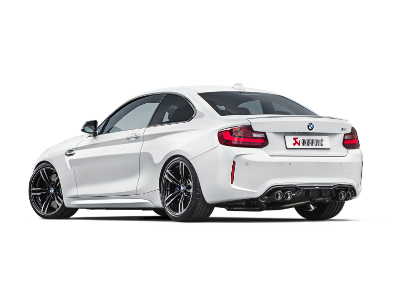 Akrapovic 16-17 BMW M2 F87 (Excl M2 Competition) Evolution Line Cat Back (Titanium) w/Carbon Tips - COLORADO N5X