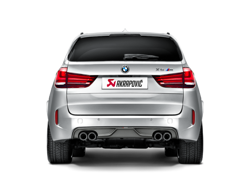 Akrapovic 15-17 BMW X5M (F85) Evolution Line Cat Back (Titanium) w/ Carbon Tips - COLORADO N5X