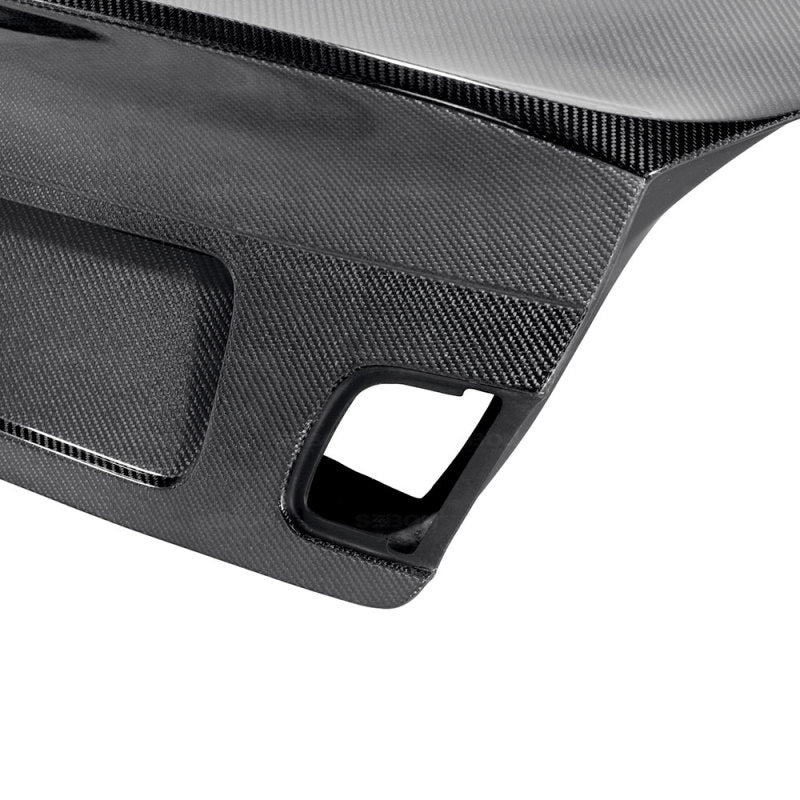 Seibon 99-04 BMW 3 Series 2DR E46 CSL Carbon Fiber Trunk Lid - COLORADO N5X