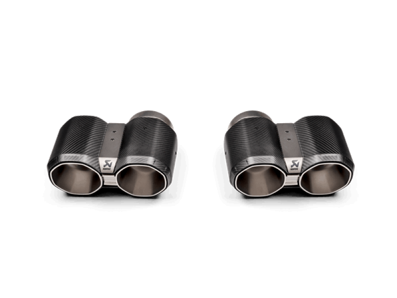 Akrapovic 2021+ BMW M3 (G80)/M4 (G82) Tail Pipe Set (Octagonal Carbon Design) - COLORADO N5X