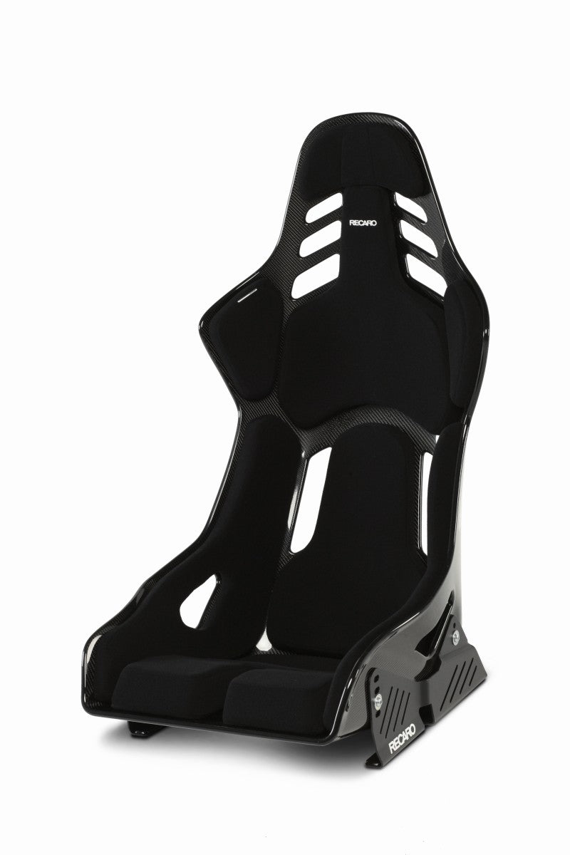 Recaro Podium (Medium) CFK Carbon Fiber Right Hand Seat - Black Perlon Velour - COLORADO N5X