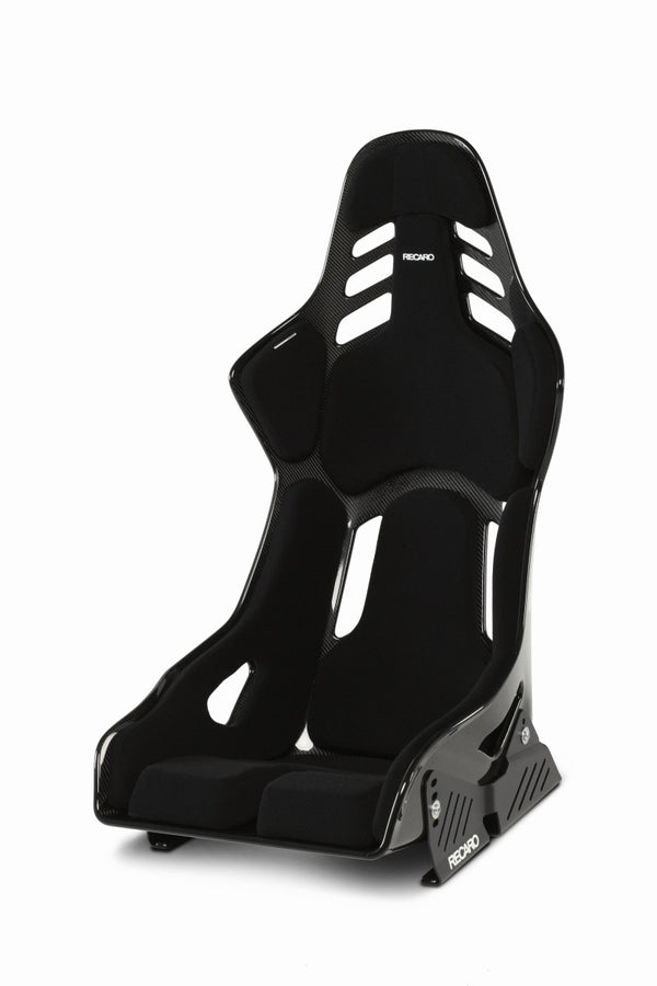 Recaro Podium (Large) CFK Carbon Fiber Right Hand Seat - Black Perlon Velour - COLORADO N5X