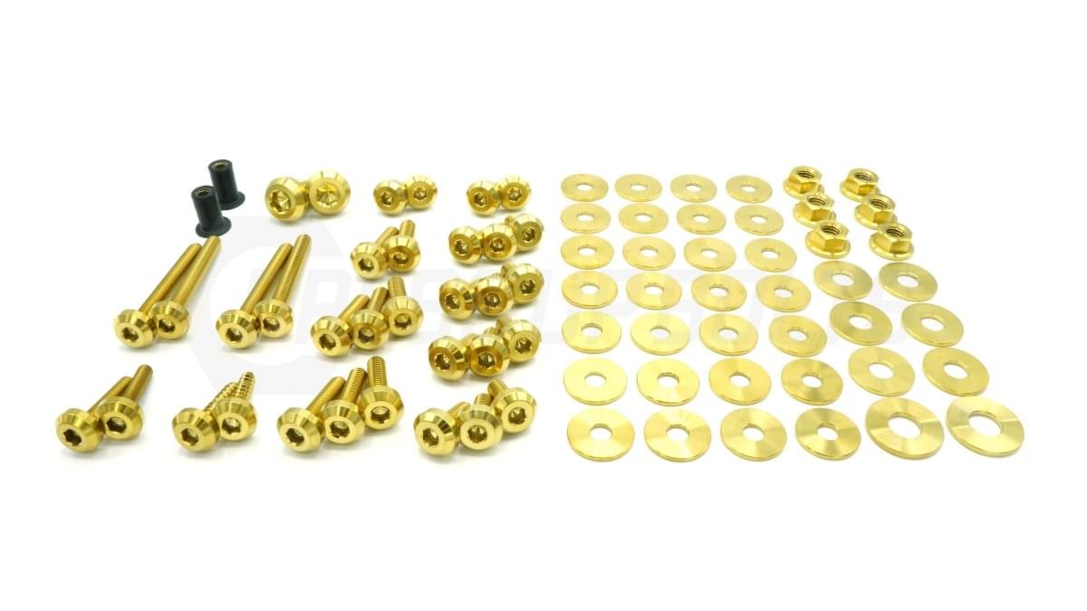 Dress Up Bolts Stage 1 Titanium Hardware Engine Bay Kit - BMW E9X 335i (2007-2013).