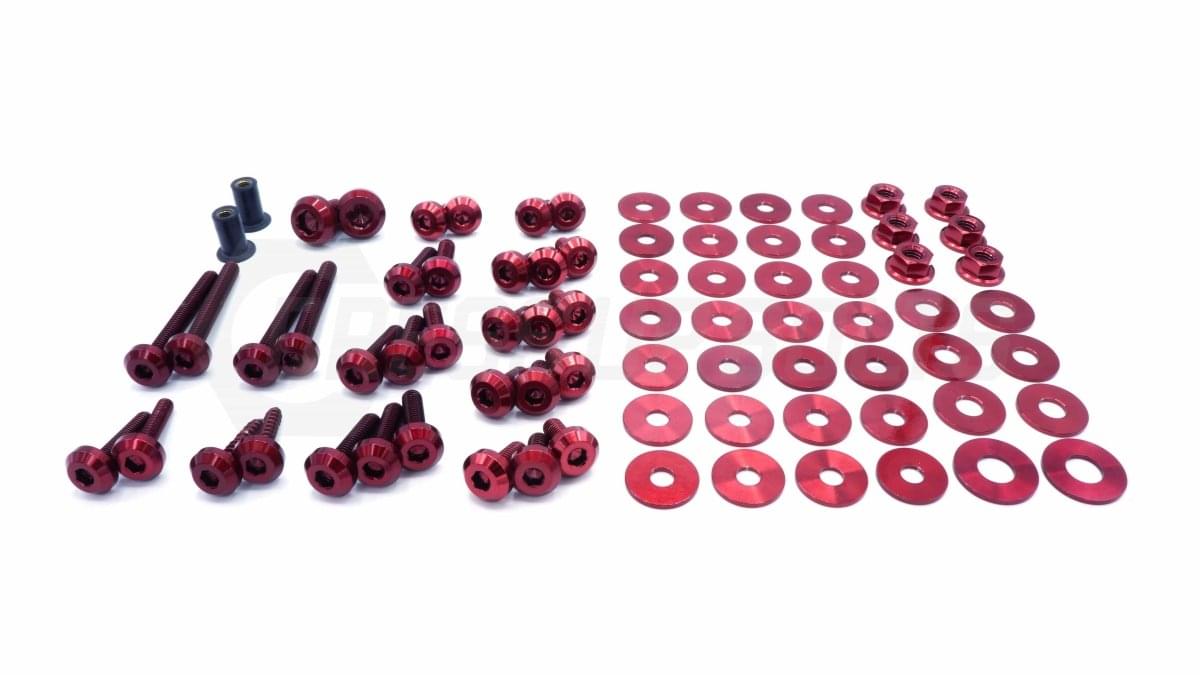 Dress Up Bolts Stage 1 Titanium Hardware Engine Bay Kit - BMW E9X 335i (2007-2013).