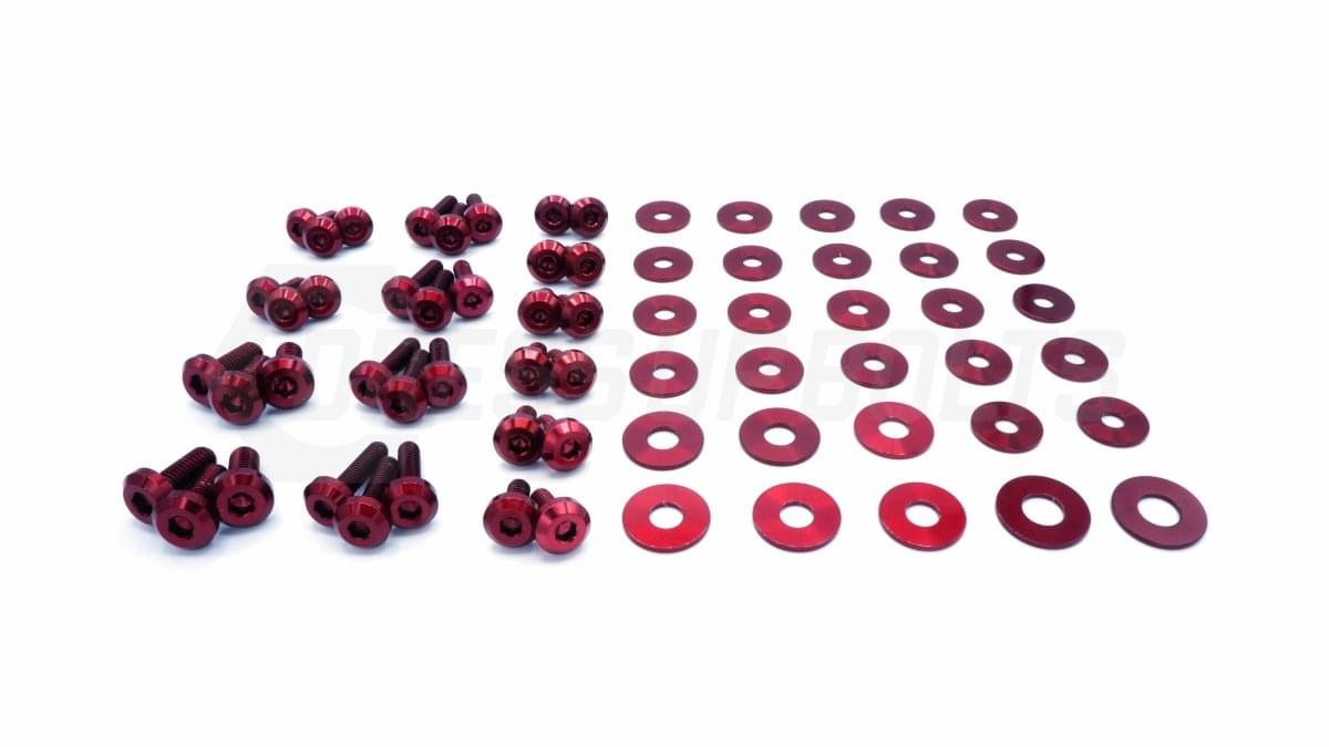 Dress Up Bolts Stage 1 Titanium Hardware Engine Bay Kit - BMW F80 M3 (2014-2018).
