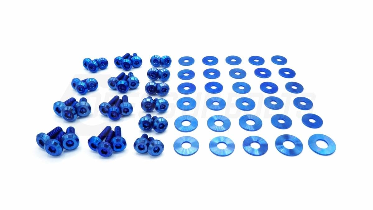 Dress Up Bolts Stage 1 Titanium Hardware Engine Bay Kit - BMW F80 M3 (2014-2018).