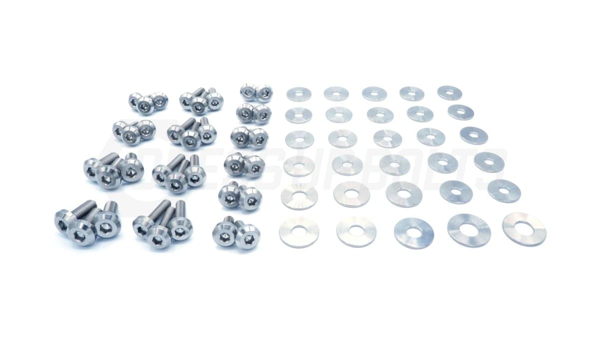 Dress Up Bolts Stage 1 Titanium Hardware Engine Bay Kit - BMW F80 M3 (2014-2018).