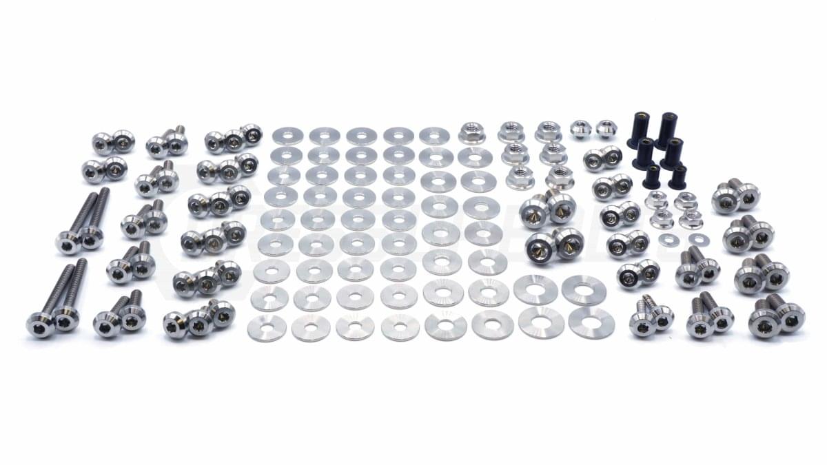 Dress Up Bolts Stage 2 Titanium Hardware Engine Bay Kit - BMW E9X 335i (2007-2013).