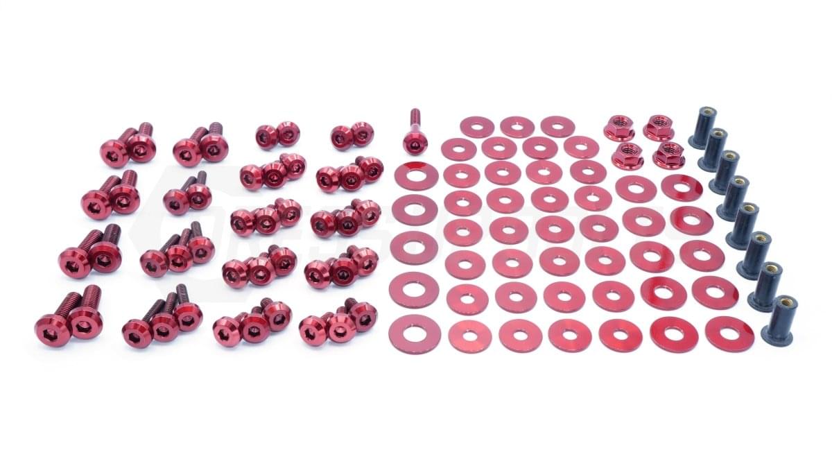 Dress Up Bolts Stage 2 Titanium Hardware Engine Bay Kit - BMW F3X 335i (2012-2015).