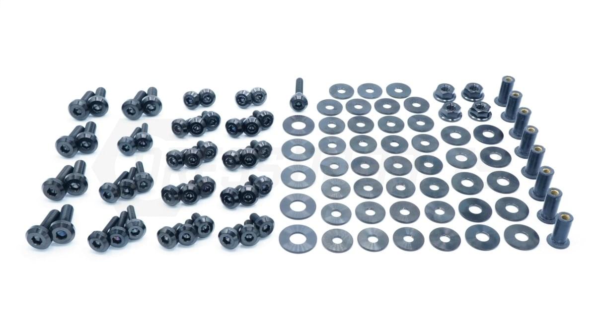 Dress Up Bolts Stage 2 Titanium Hardware Engine Bay Kit - BMW F3X 335i (2012-2015).