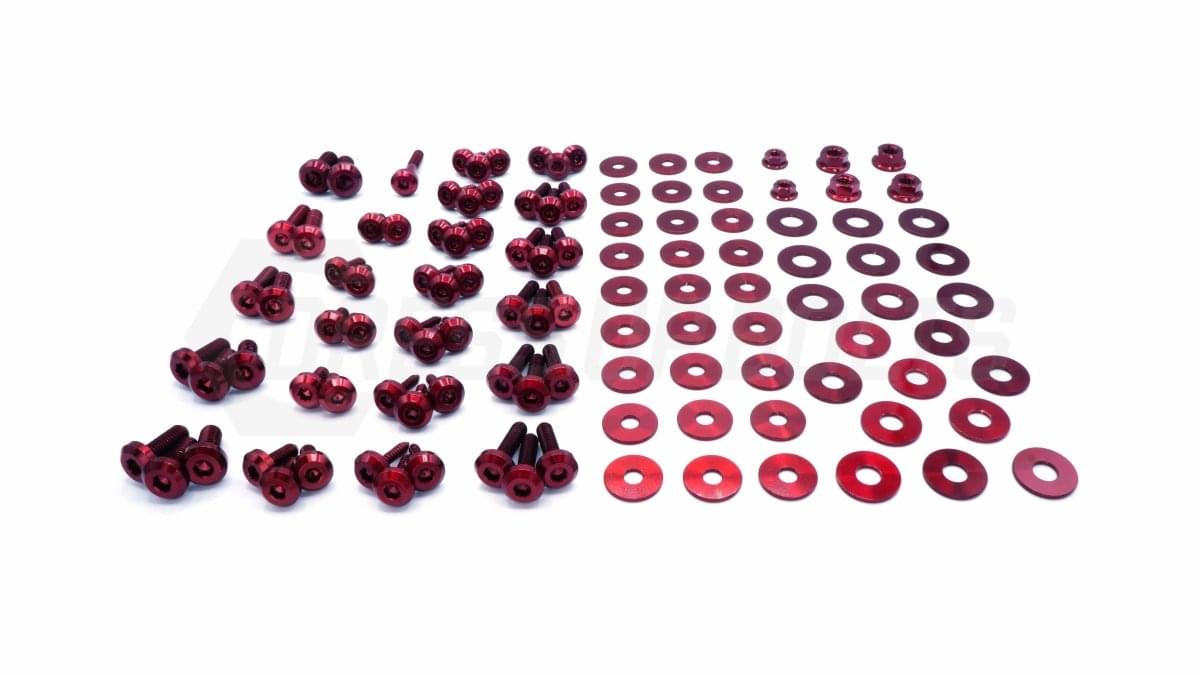 Dress Up Bolts Stage 2 Titanium Hardware Engine Bay Kit - BMW F80 M3 (2014-2018).