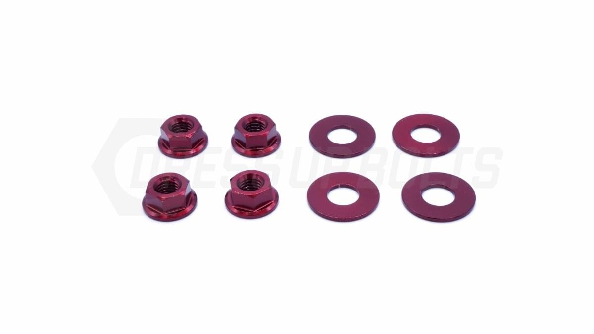 Dress Up Bolts Titanium Hardware Hood Kit - BMW F80 M3 (2014-2018).